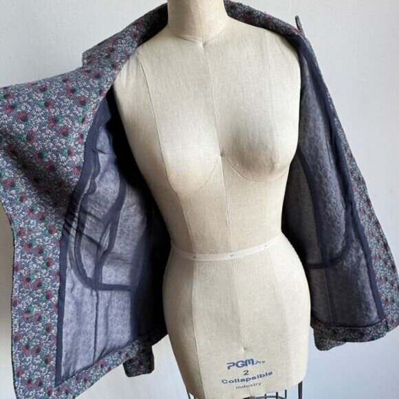 Rare ANNA SUI Floral Blazer - Original Sample SP17 Collection - Picture 5 of 10